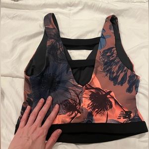 New balance long line bra size small